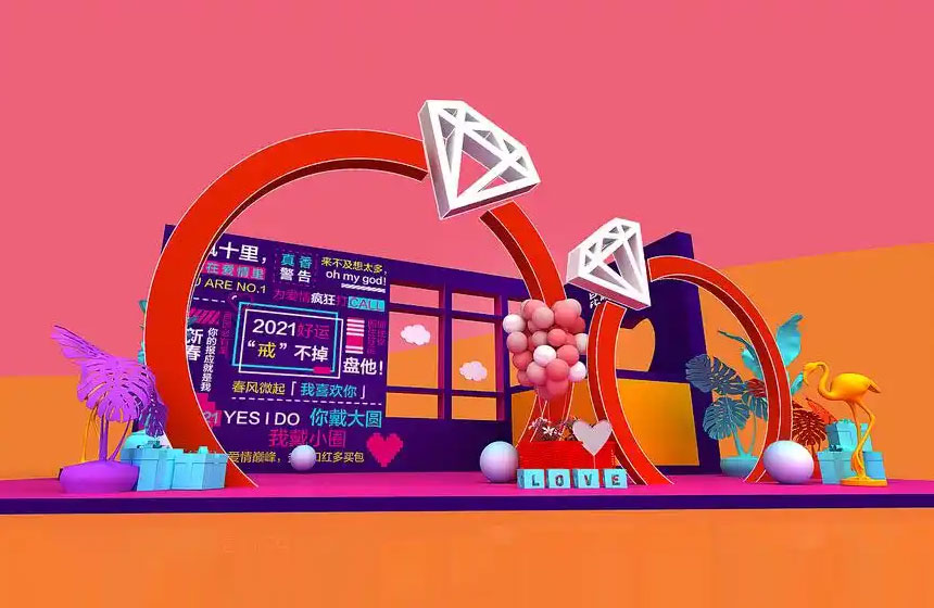 商业美陈的作用