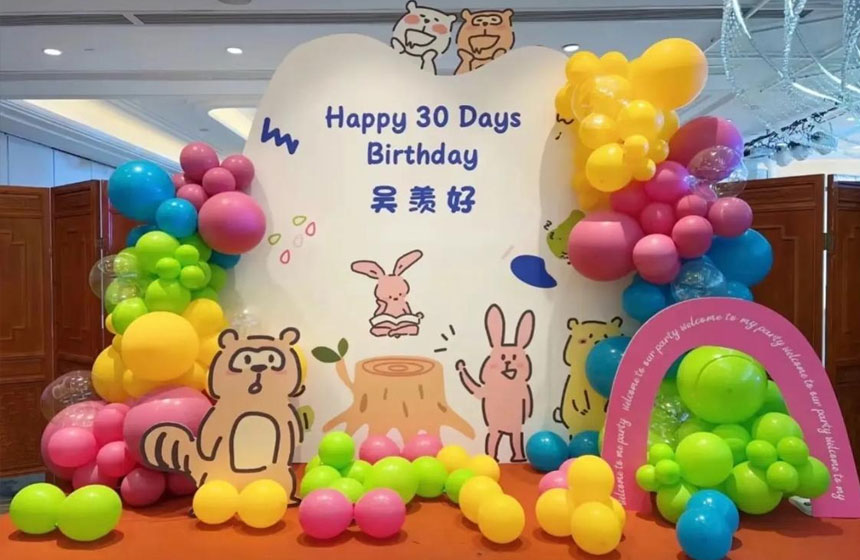 气球布置的万能场景