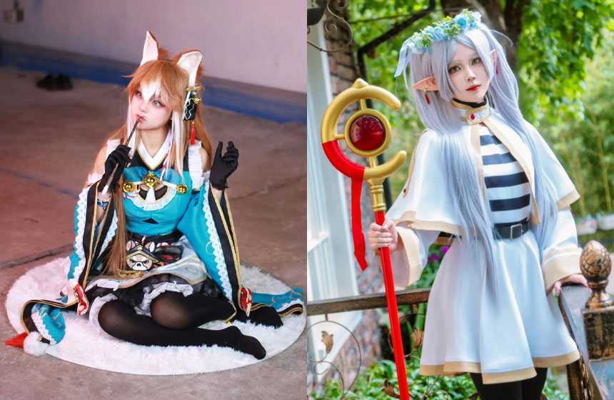 西安游戏动画Cosplay模特